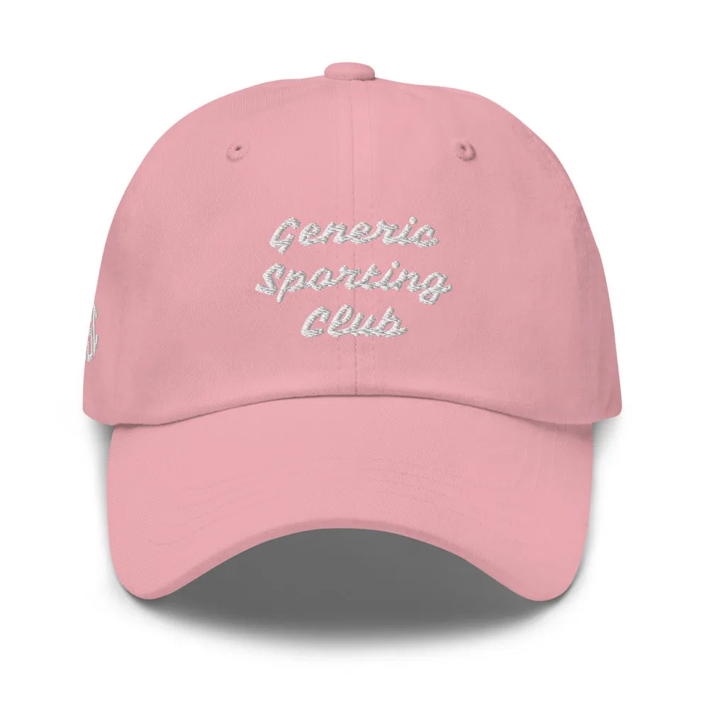 Generic Sporting Club Font Cap White   Colours