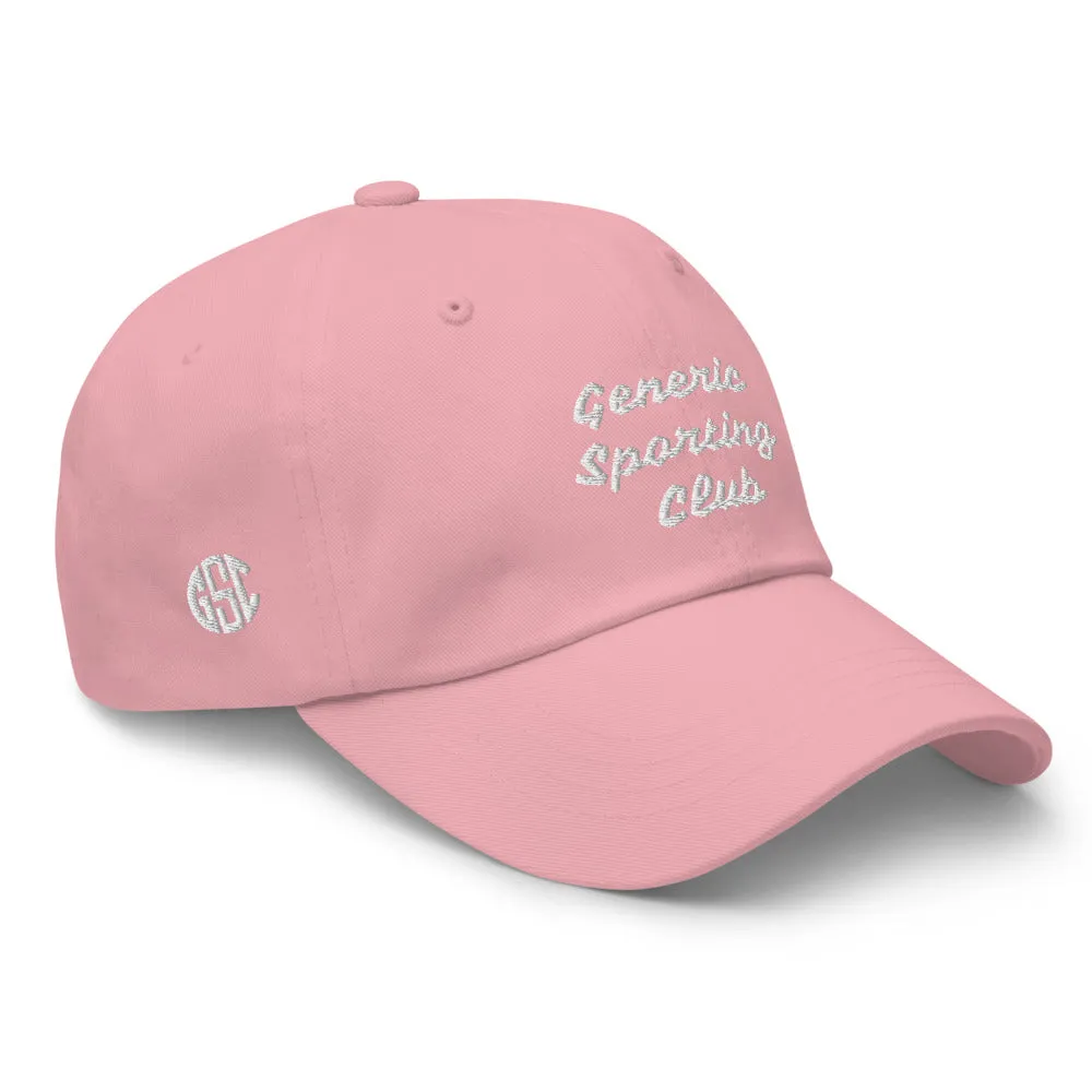 Generic Sporting Club Font Cap White   Colours