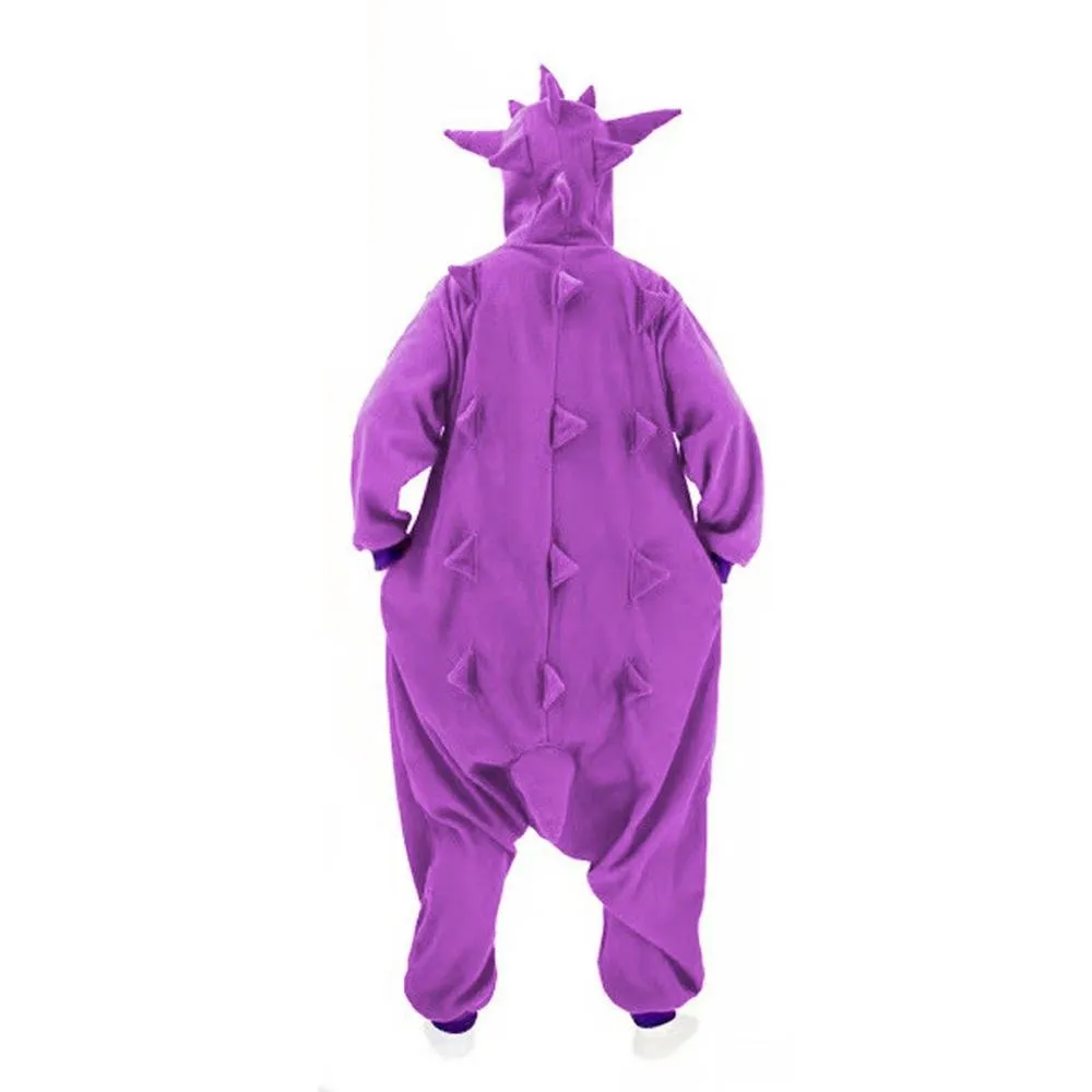 Gengar Kigurumi Onesies Pokemon Pajamas Pyjamas Halloween Jumpsuit Costume SAZAC