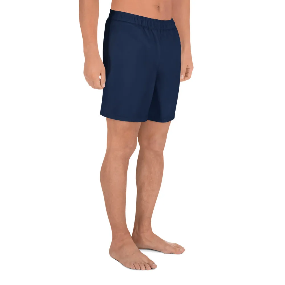 GG - Men's Athletic Long Shorts - Navy