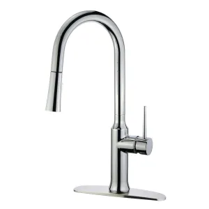 Gourmetier LS2721NYL Single-Handle Pull-Down Kitchen Faucet