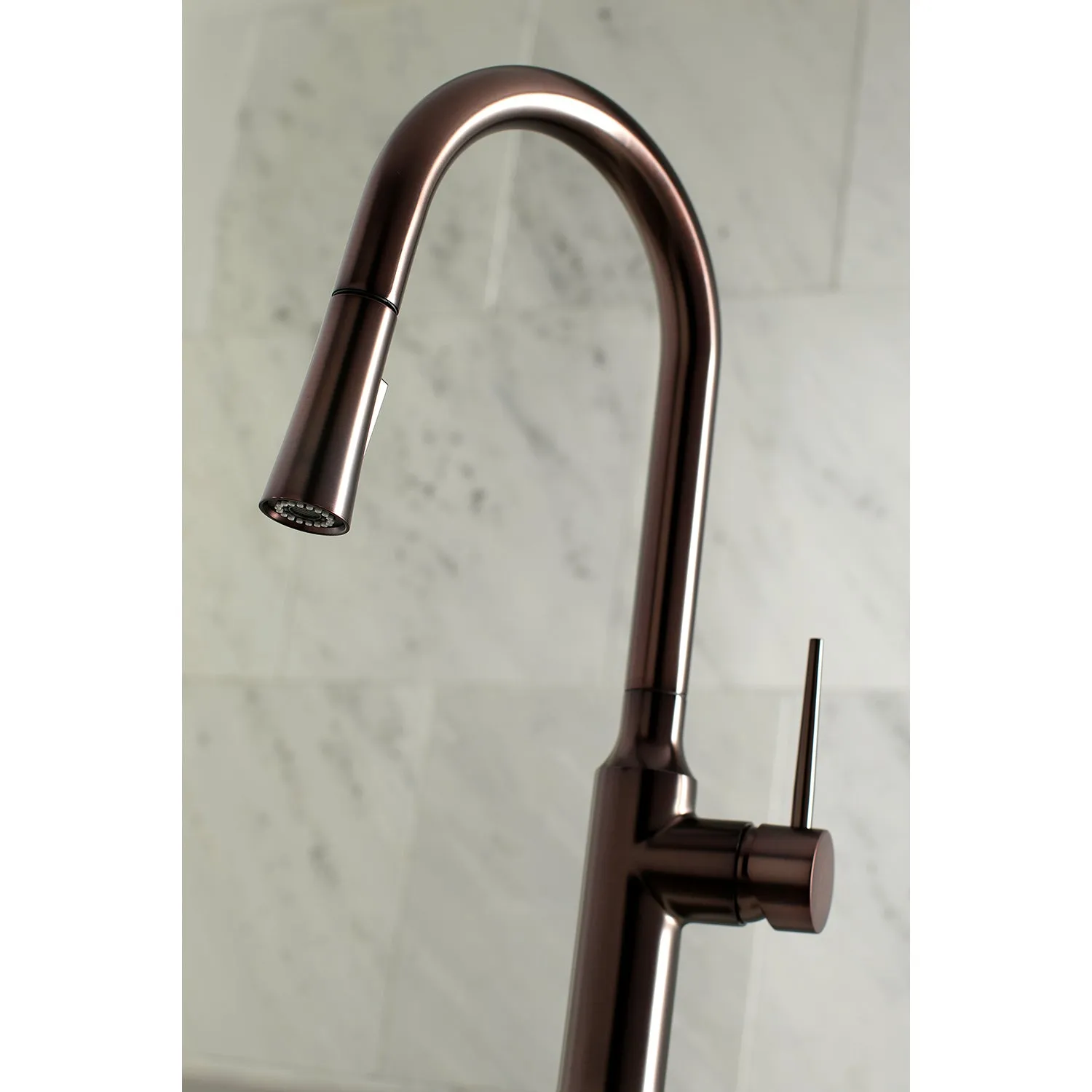 Gourmetier LS2721NYL Single-Handle Pull-Down Kitchen Faucet