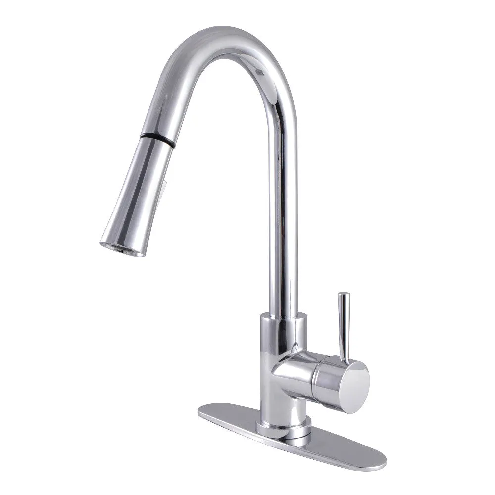 Gourmetier LS8628DL Concord Single-Handle Pull-Down Kitchen Faucet