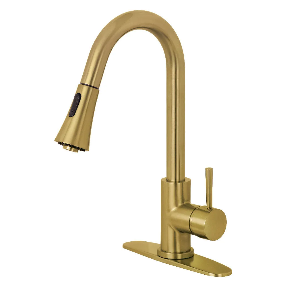 Gourmetier LS8720DL Concord Single-Handle Pull-Down Kitchen Faucet