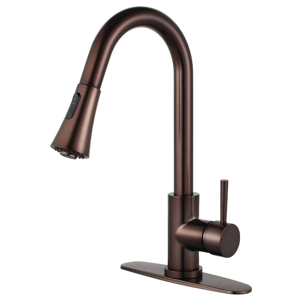 Gourmetier LS8720DL Concord Single-Handle Pull-Down Kitchen Faucet