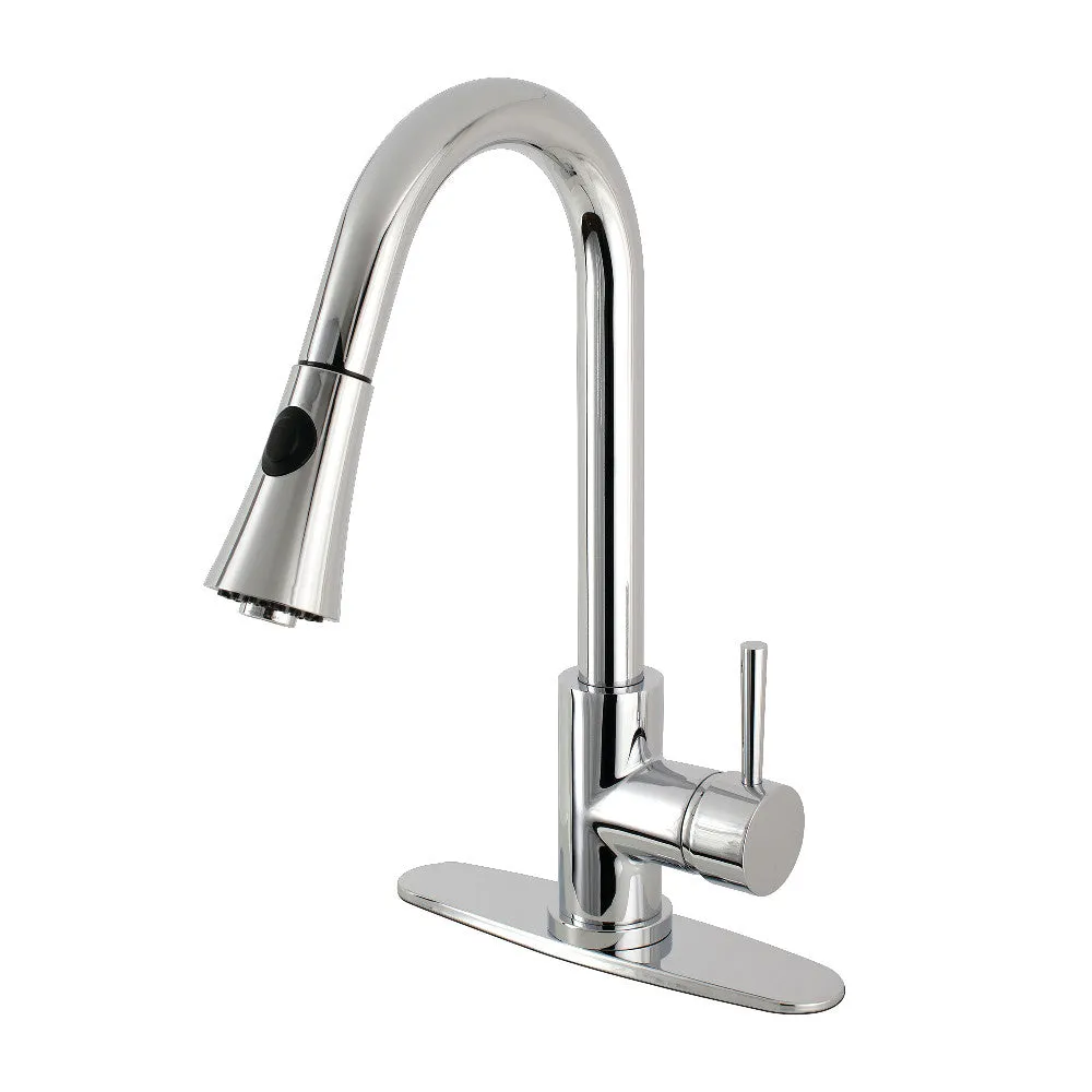 Gourmetier LS8720DL Concord Single-Handle Pull-Down Kitchen Faucet