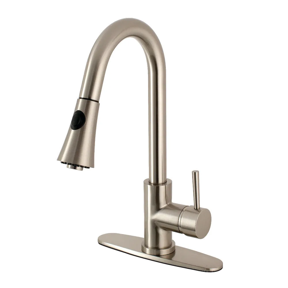 Gourmetier LS8720DL Concord Single-Handle Pull-Down Kitchen Faucet