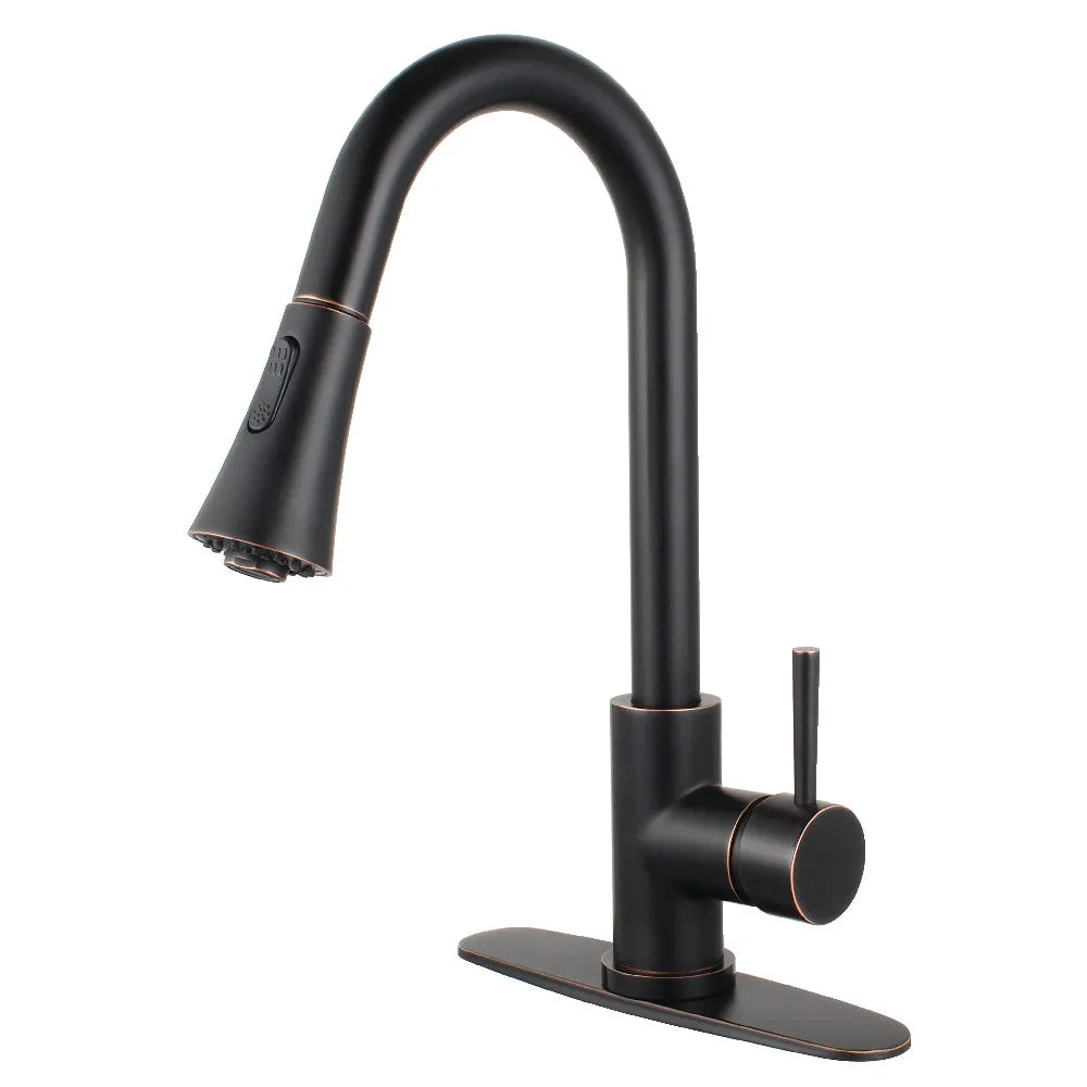 Gourmetier LS8720DL Concord Single-Handle Pull-Down Kitchen Faucet