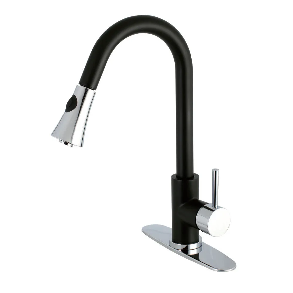 Gourmetier LS8720DL Concord Single-Handle Pull-Down Kitchen Faucet