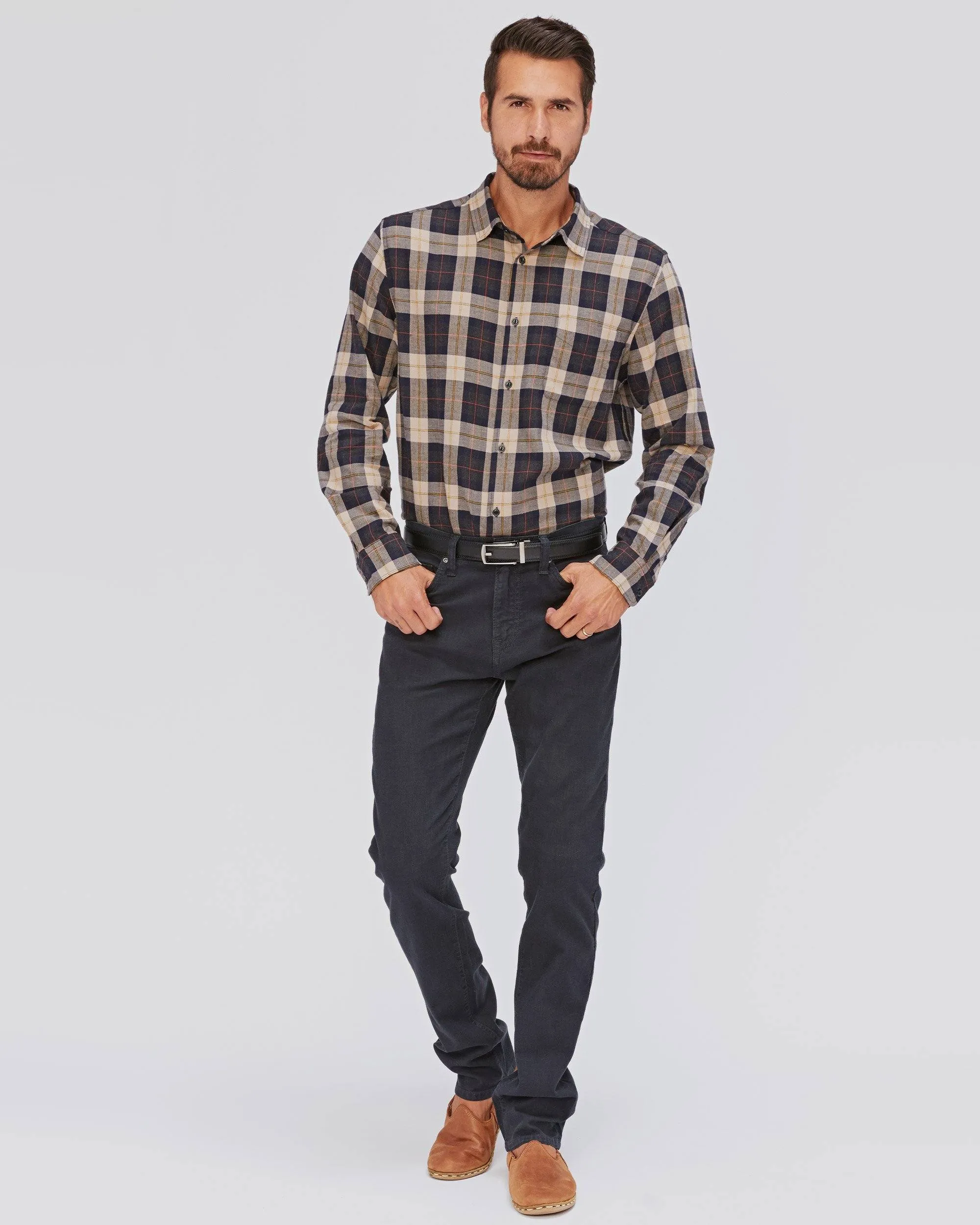 Hartley Plaid Button Up