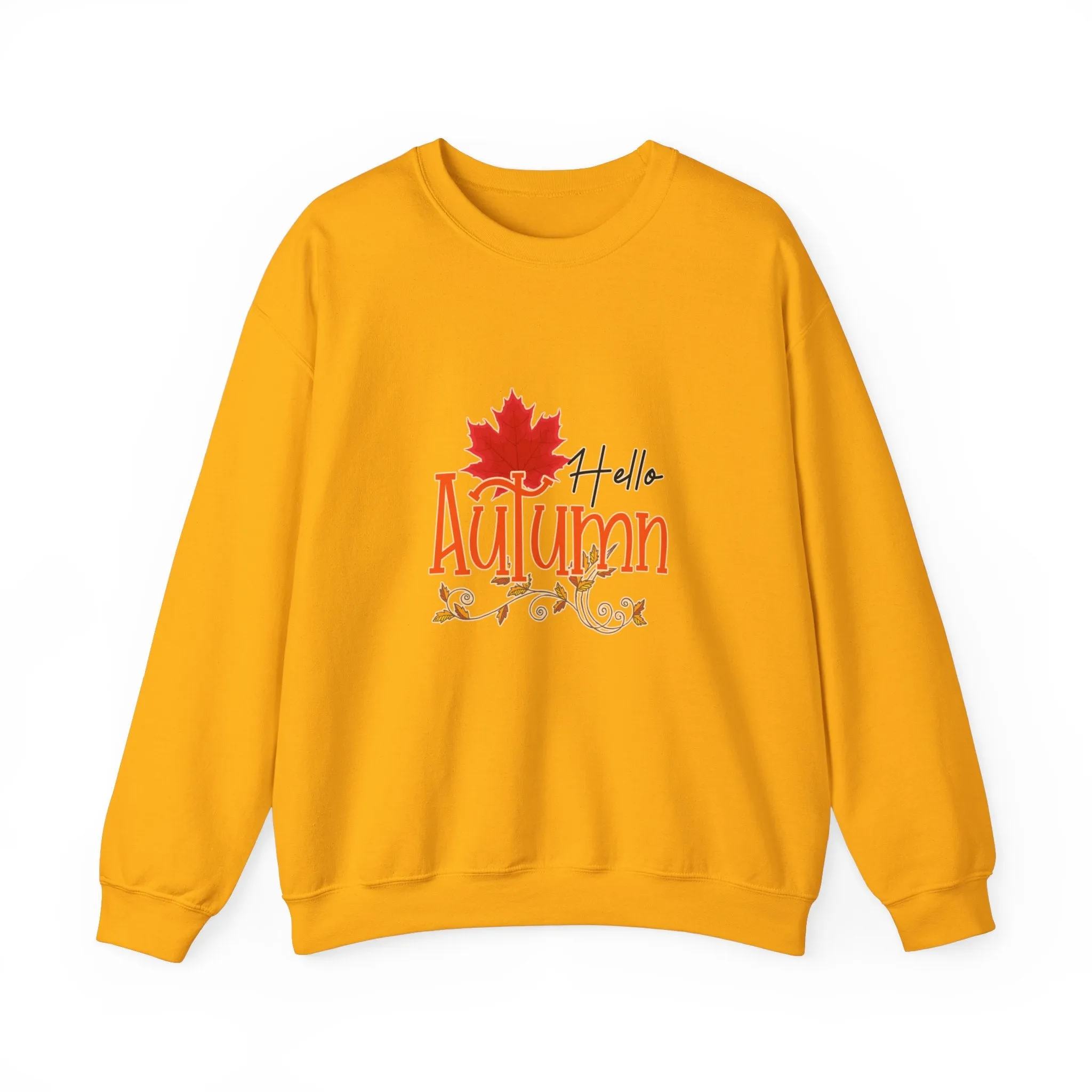 Hello Autumn Unisex Heavy Blend™ Crewneck Sweatshirt