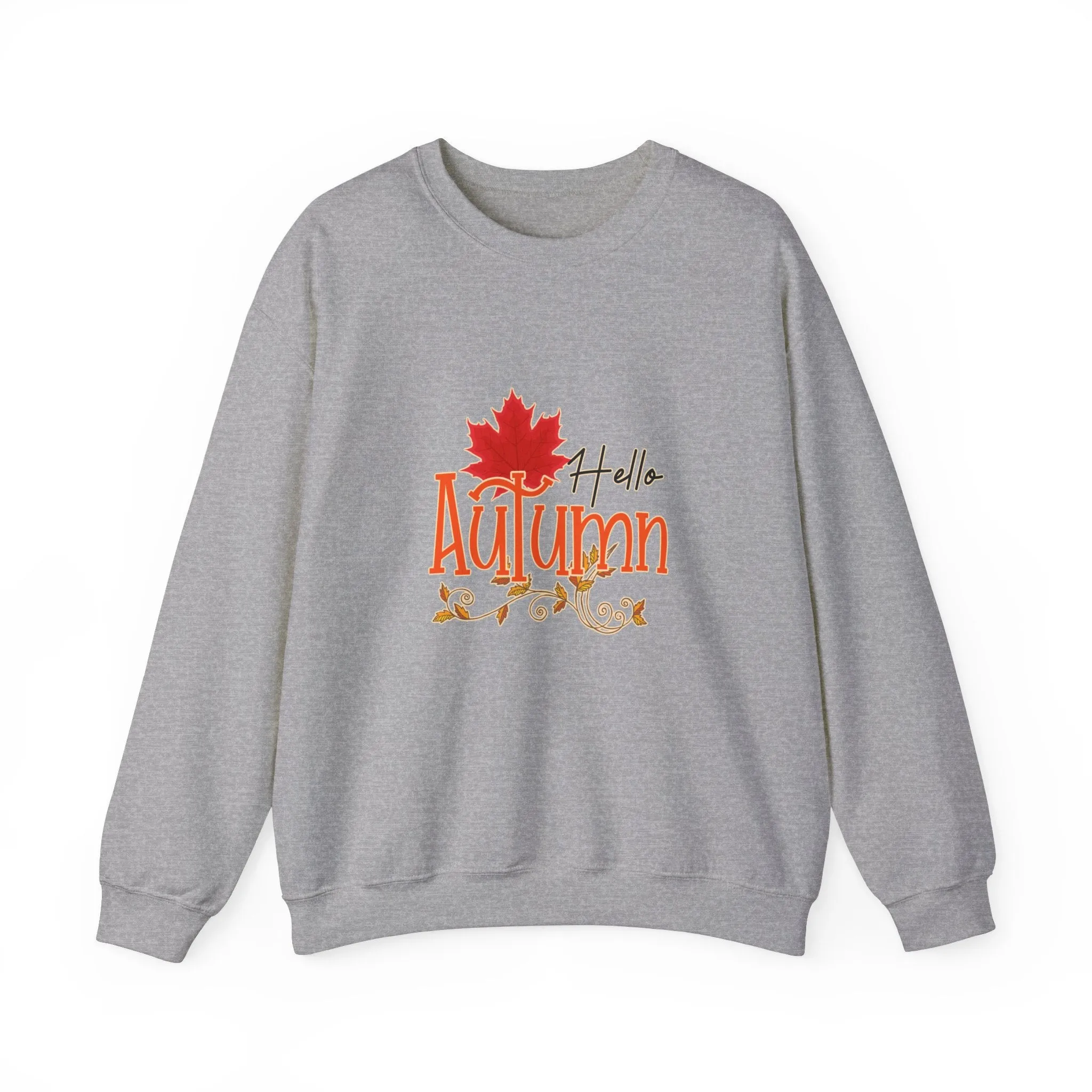 Hello Autumn Unisex Heavy Blend™ Crewneck Sweatshirt