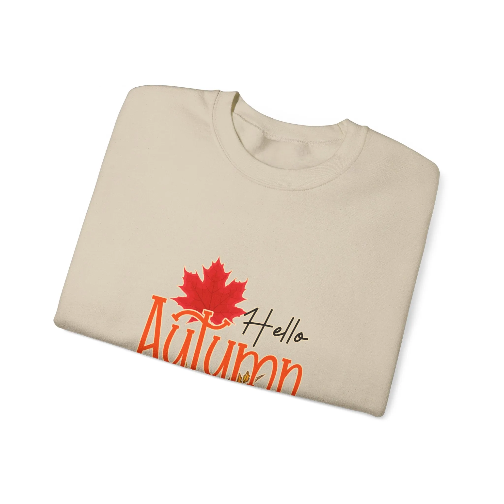 Hello Autumn Unisex Heavy Blend™ Crewneck Sweatshirt