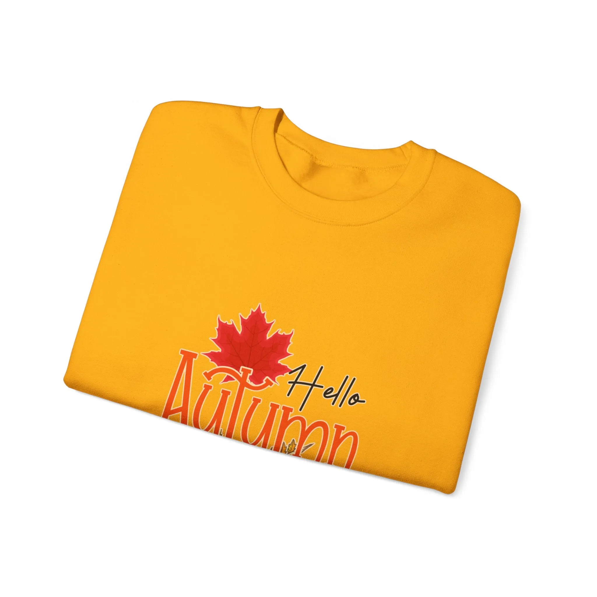 Hello Autumn Unisex Heavy Blend™ Crewneck Sweatshirt