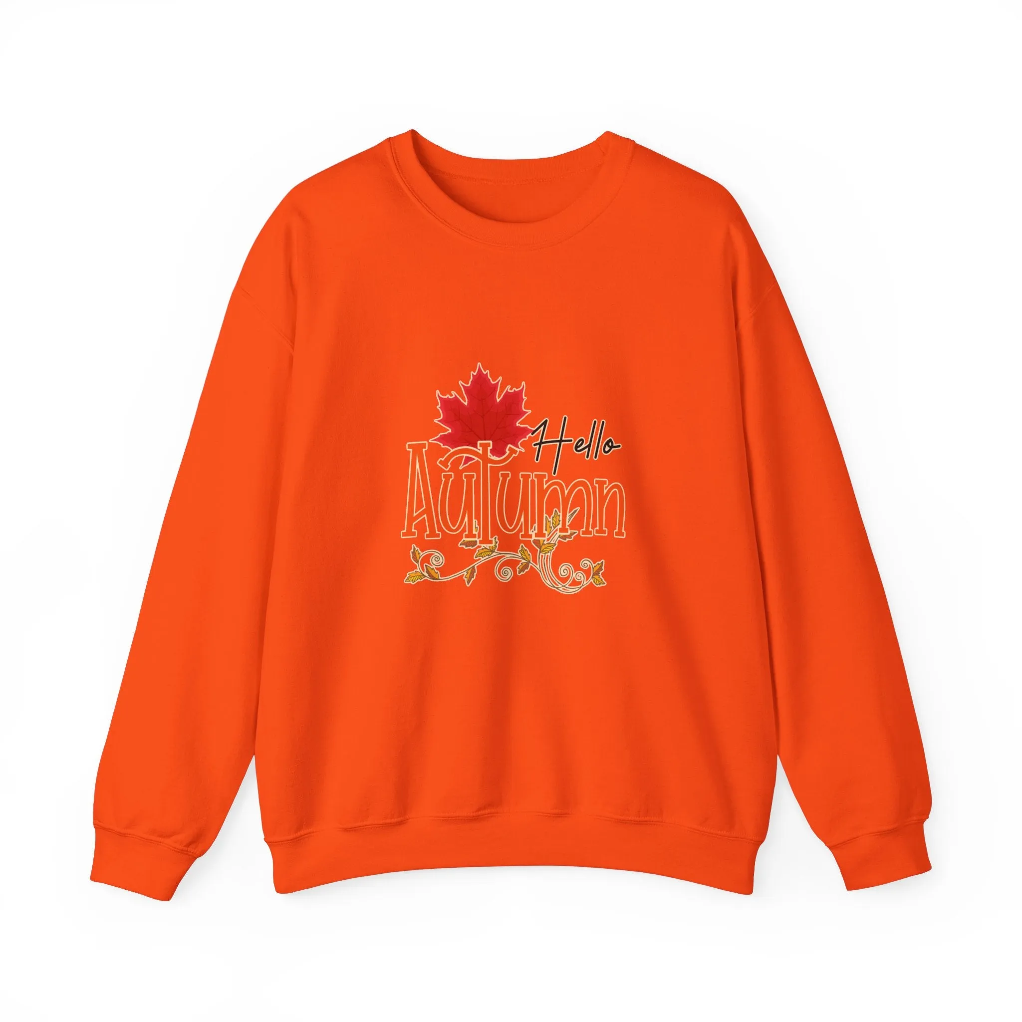 Hello Autumn Unisex Heavy Blend™ Crewneck Sweatshirt