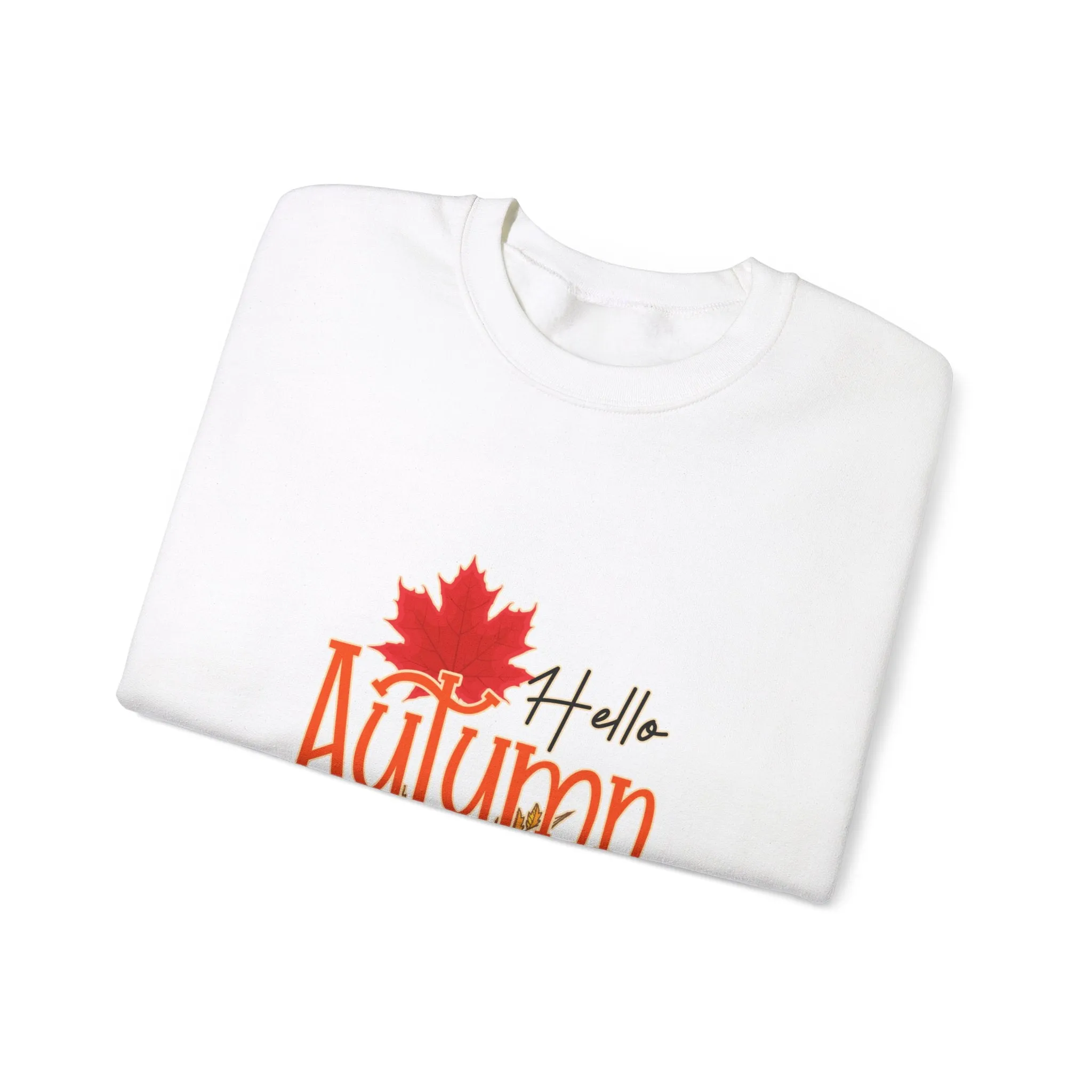 Hello Autumn Unisex Heavy Blend™ Crewneck Sweatshirt