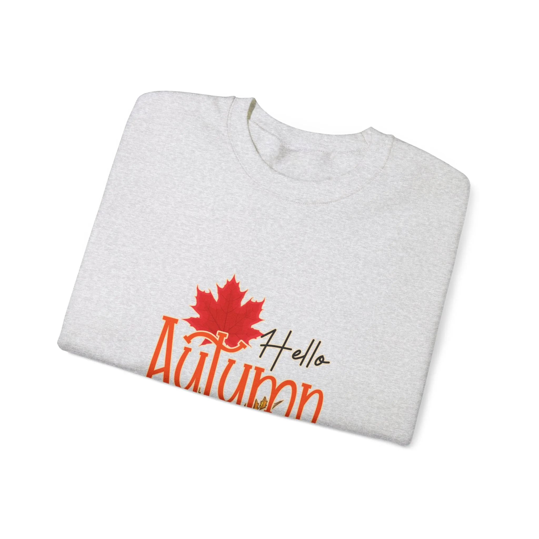 Hello Autumn Unisex Heavy Blend™ Crewneck Sweatshirt