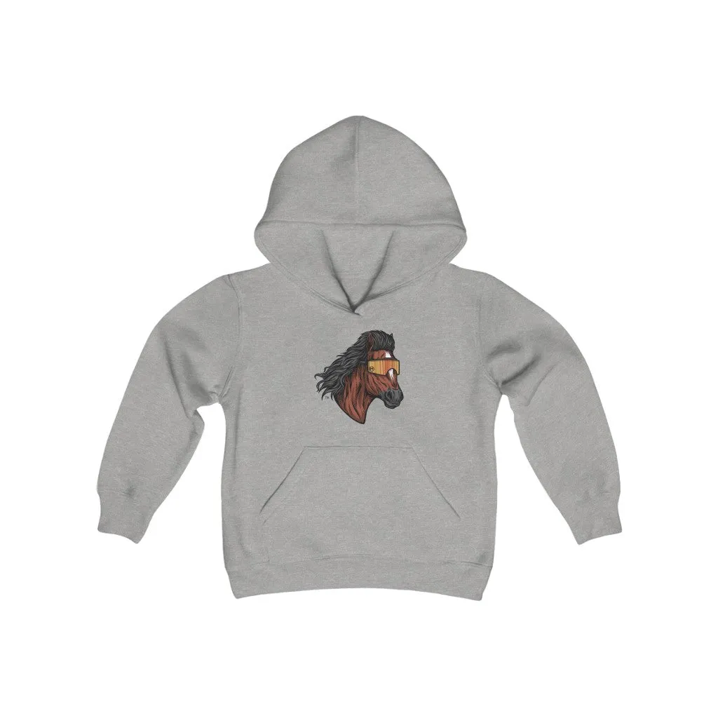 Horse Mullet Youth Hoodie