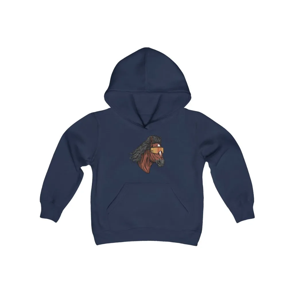 Horse Mullet Youth Hoodie