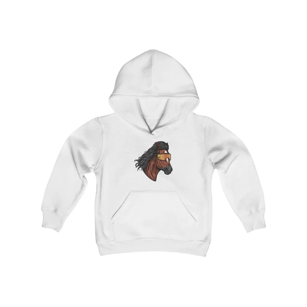 Horse Mullet Youth Hoodie