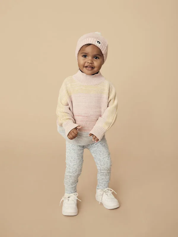 Huxbaby Rainbow Stripe Knit Jumper