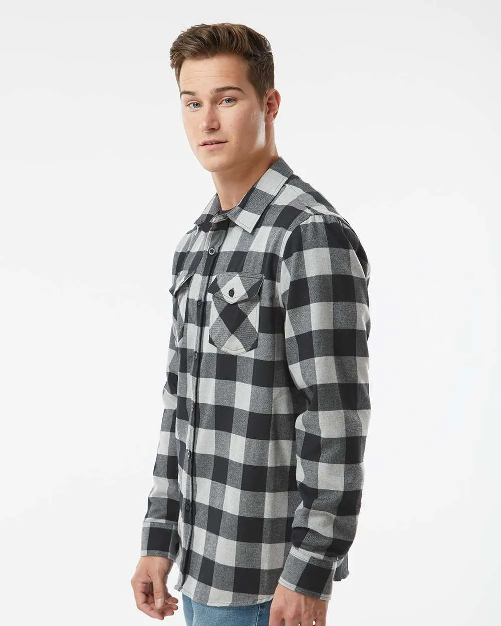 Independent Trading Co. Flannel Shirt EXP50F