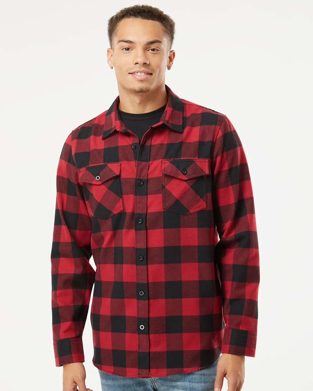 Independent Trading Co. Flannel Shirt EXP50F