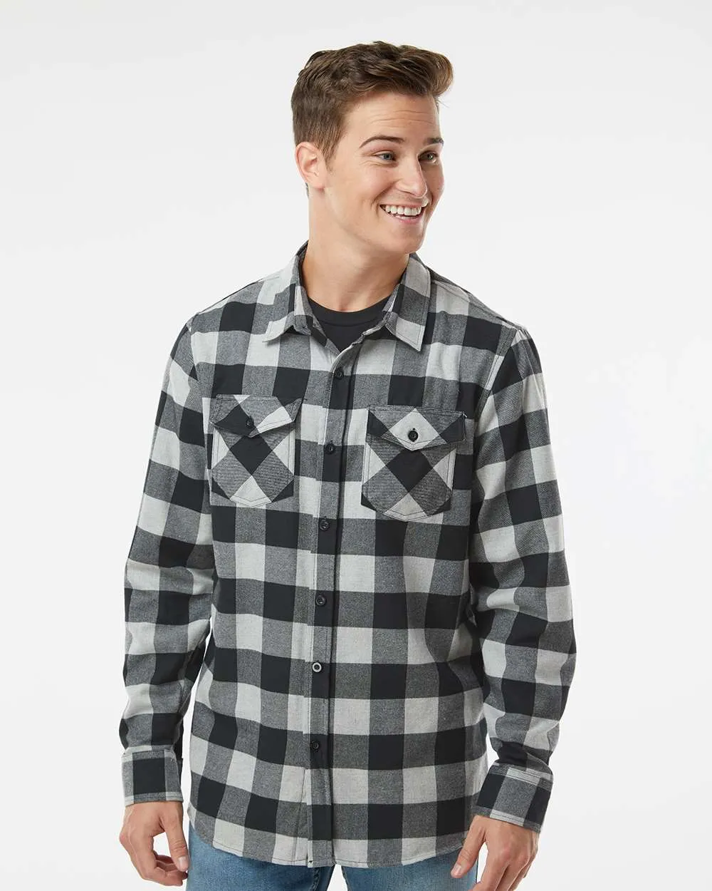 Independent Trading Co. Flannel Shirt EXP50F