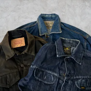 Lee Levi's Wrangler Denim Jackets 20 Pcs (A34)