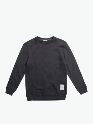 Logomania Crew Neck Sweatshirt Charcoal Grey