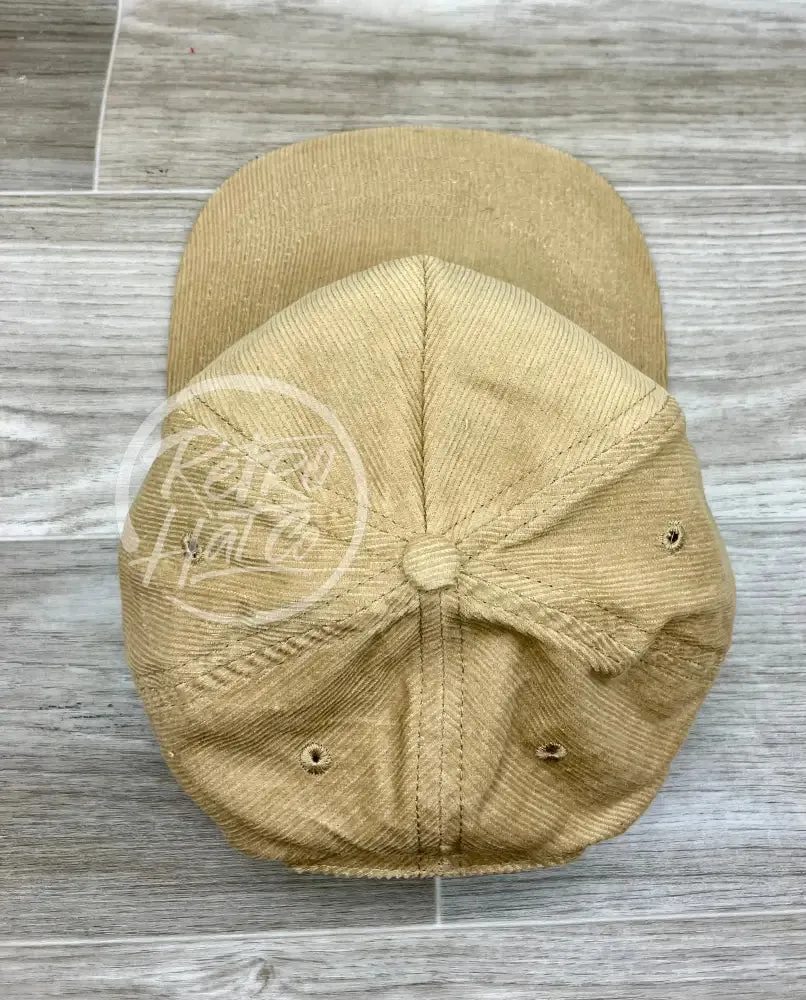 Medium Profile Corduroy Hat w/Snapback