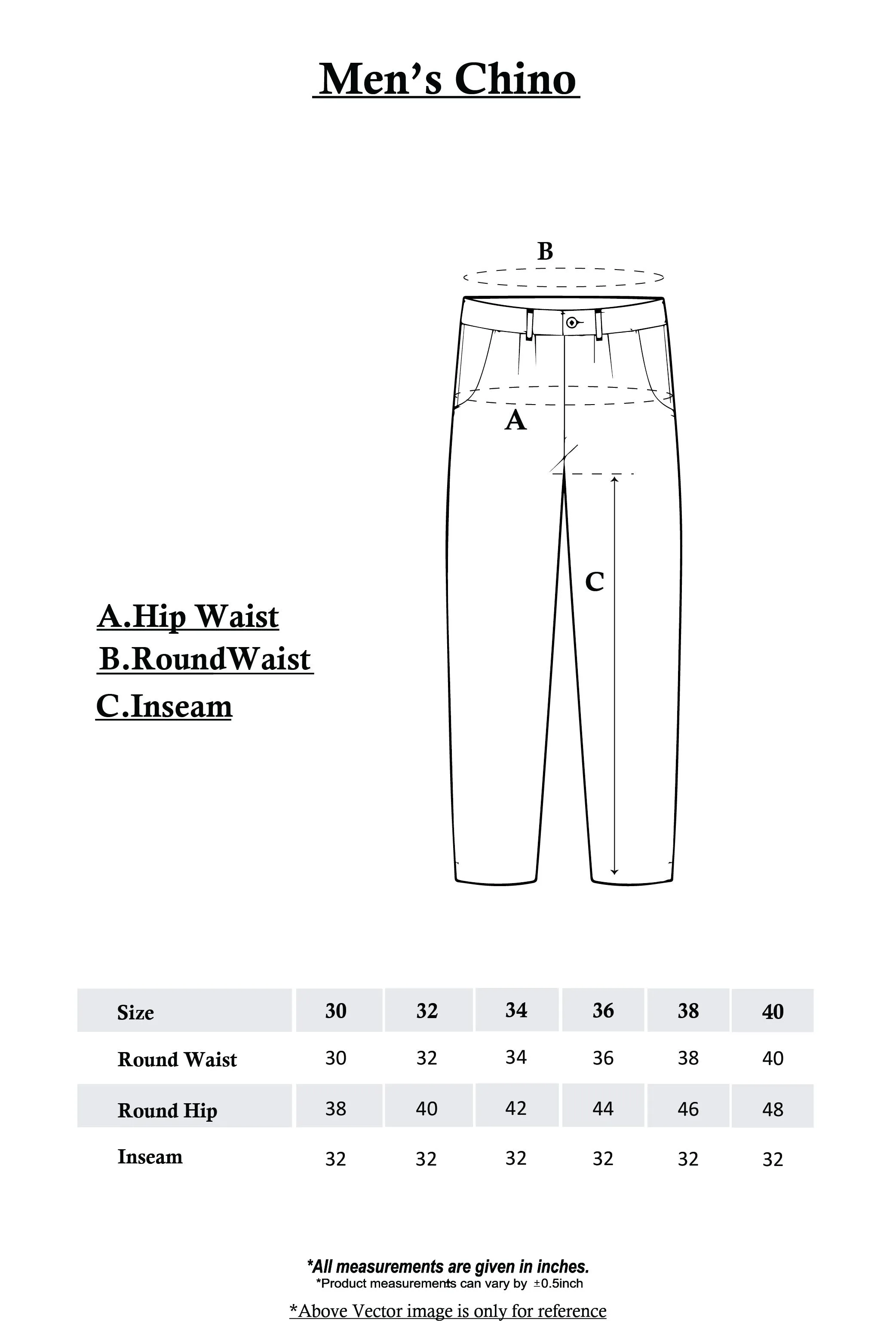 Mens Chino Pant