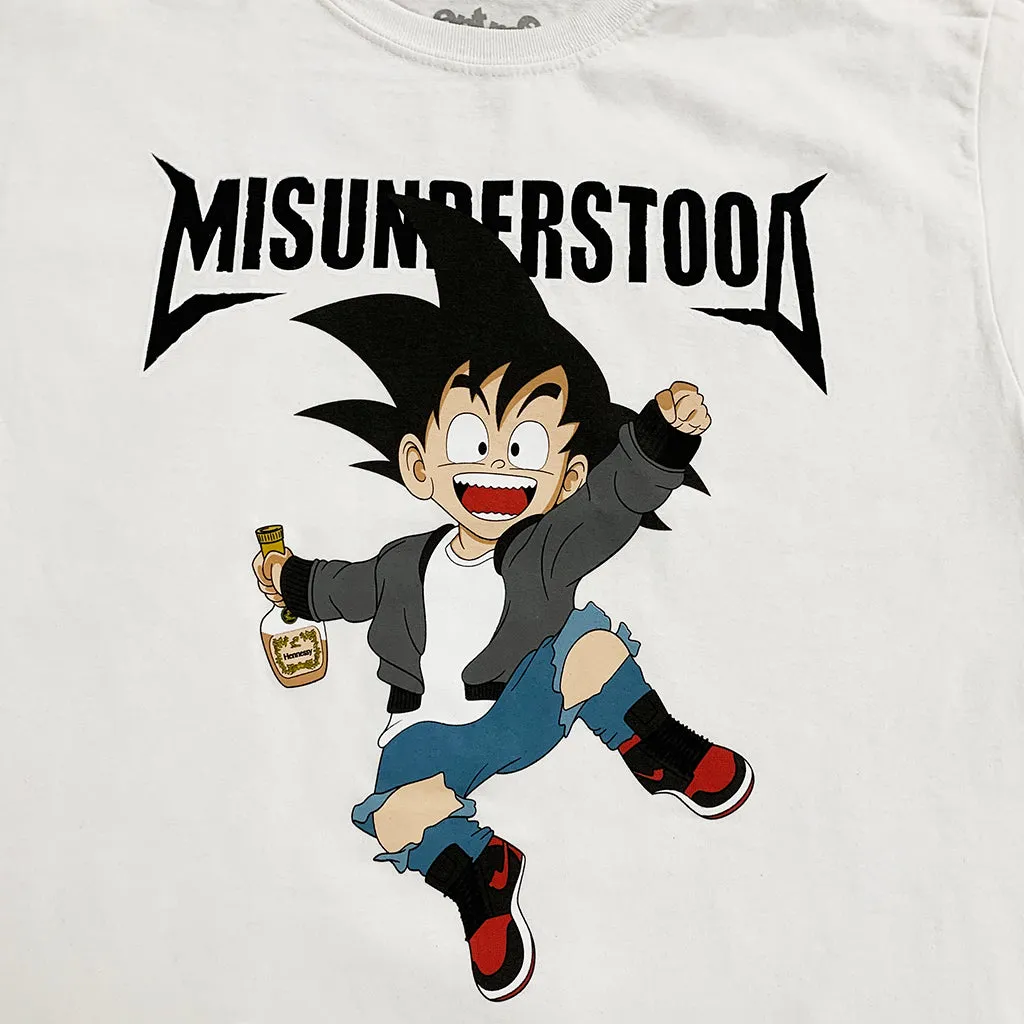 Misunderstood Goku White Tee