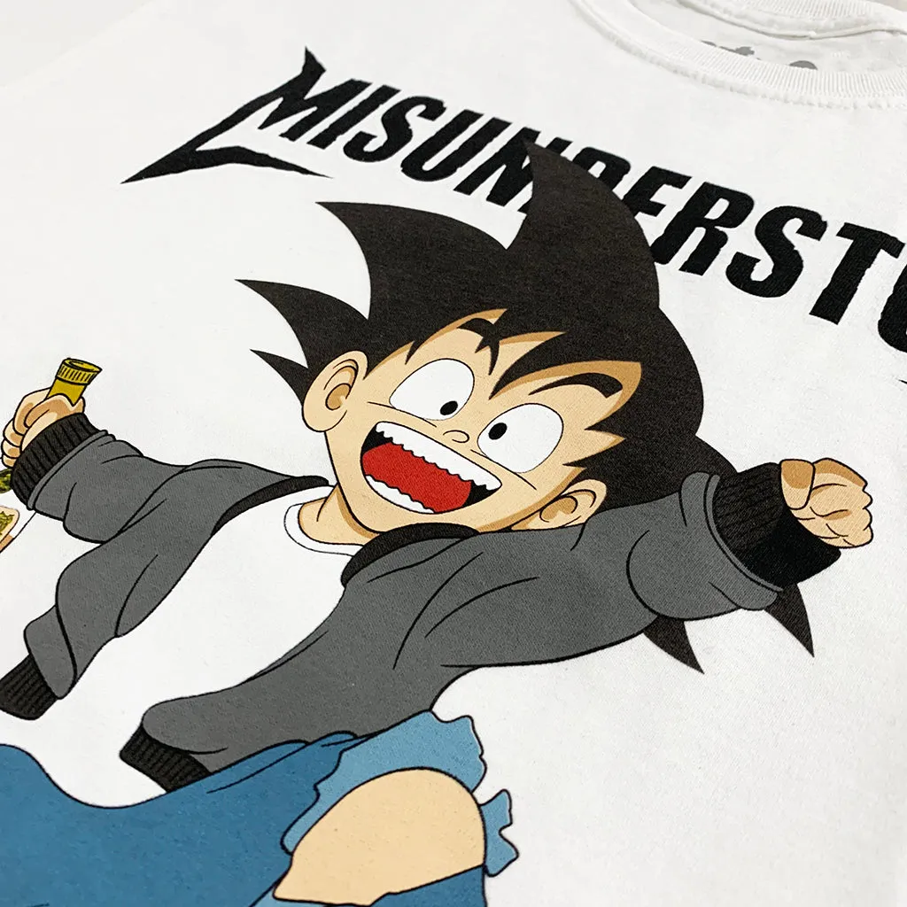 Misunderstood Goku White Tee