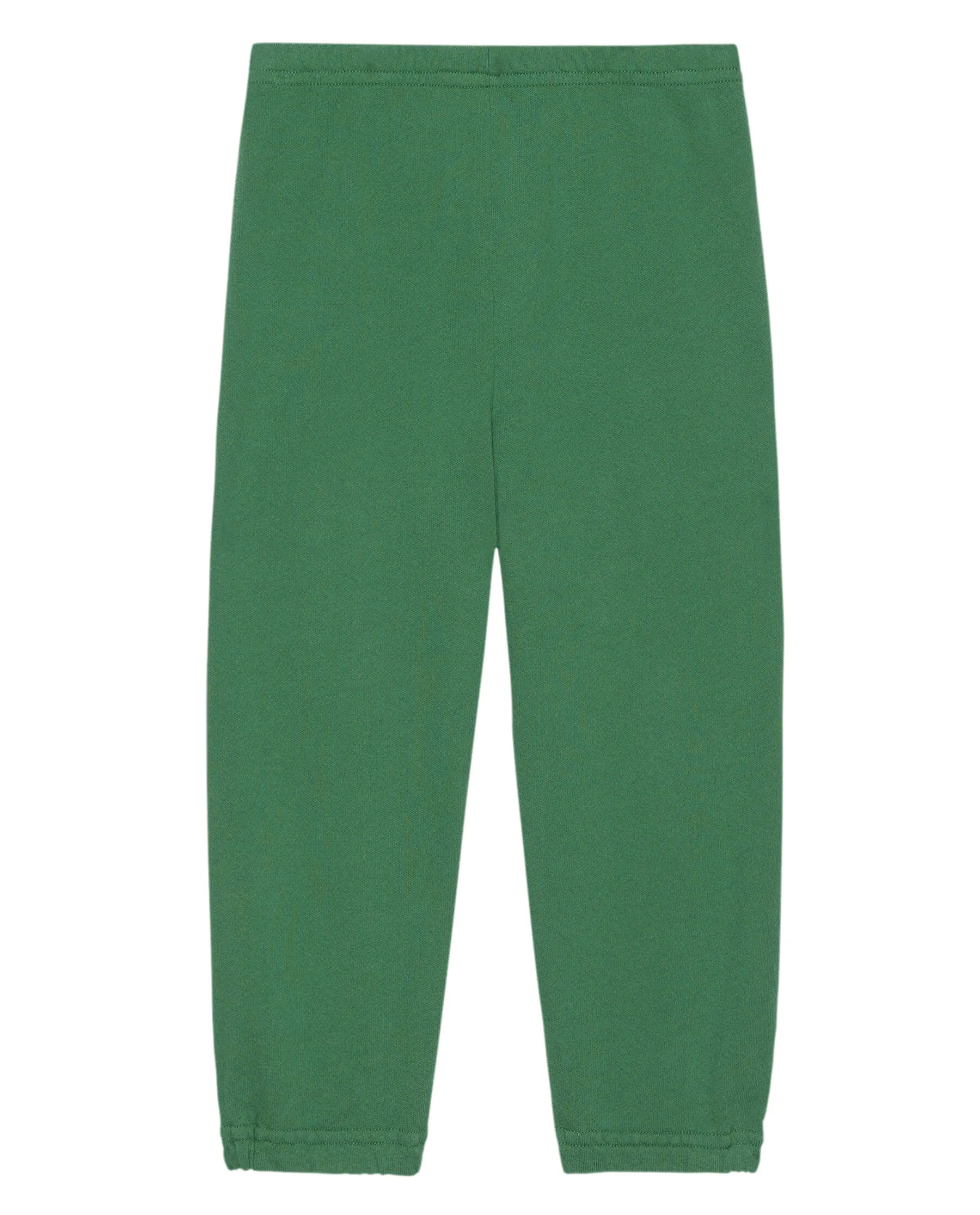 The Little Stadium Sweatpant. Solid -- Holly Leaf