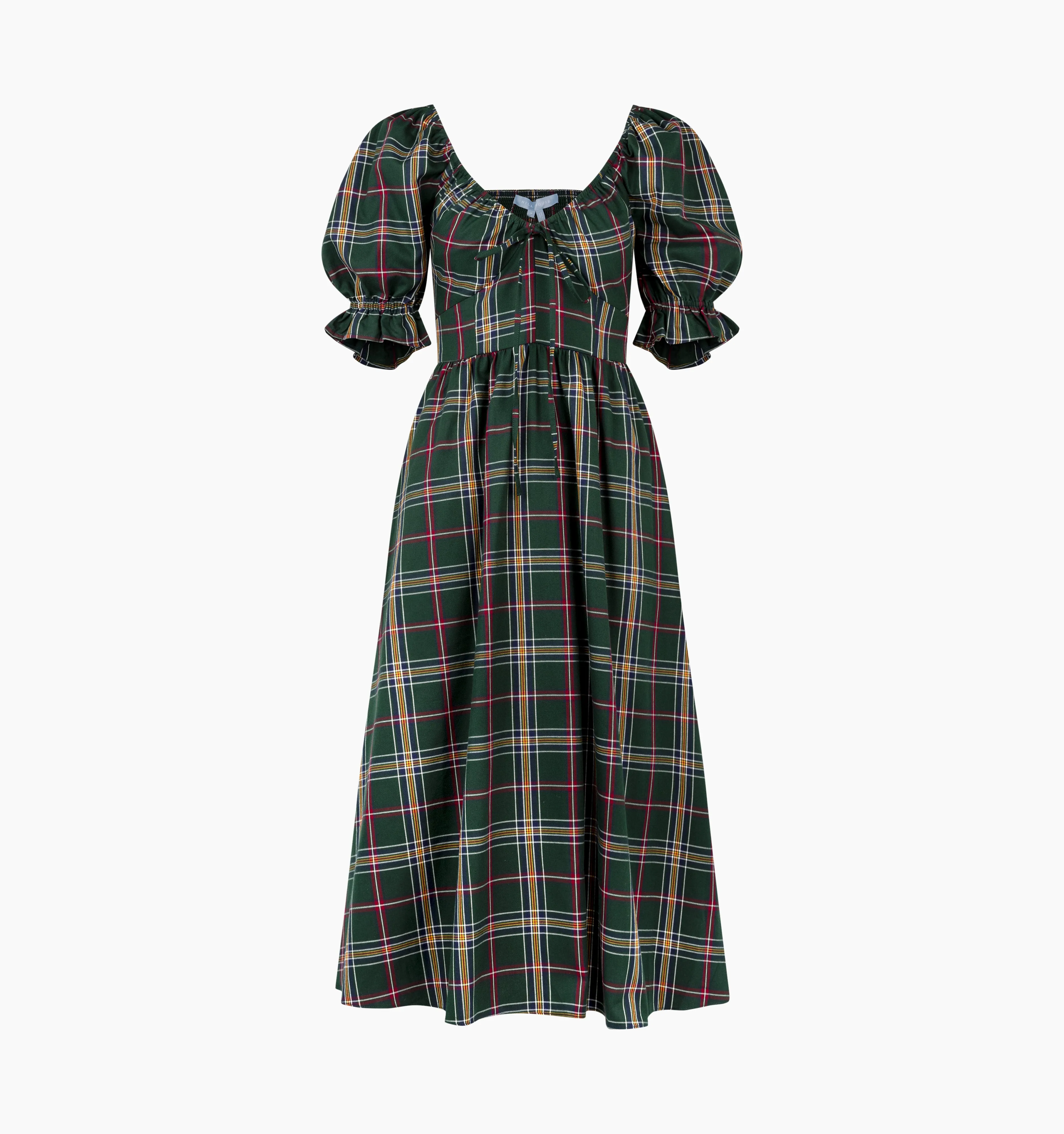 The Ophelia Dress - Juniper Tartan