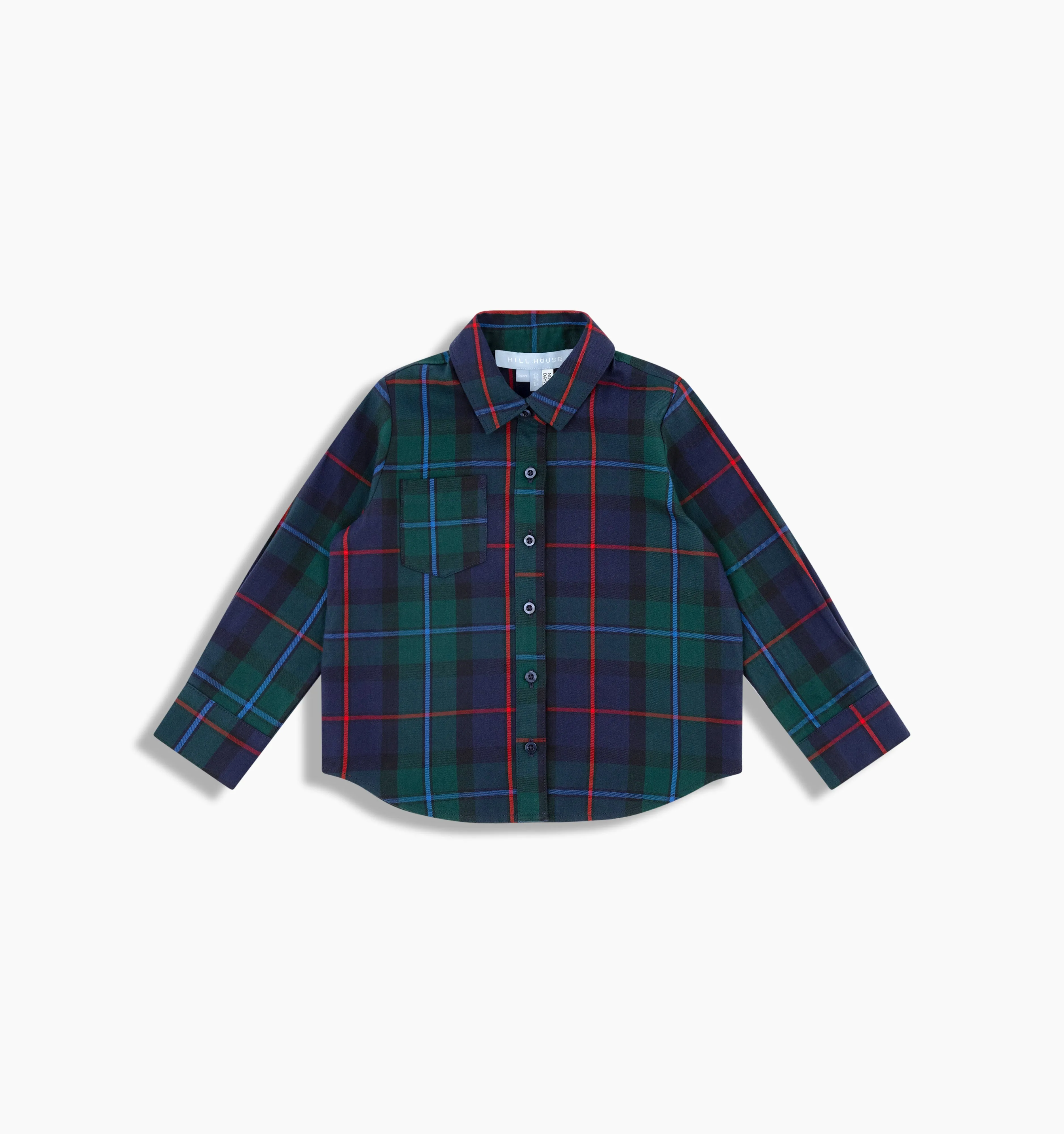 The Tiny Brennan Shirt - Midnight Tartan