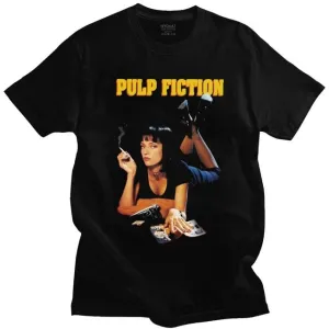 Vintage Pulp Fiction Men's Graphic T Shirt